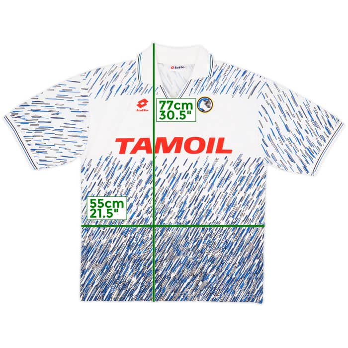 1991-93 Atalanta Away Shirt - 8/10 - (L)