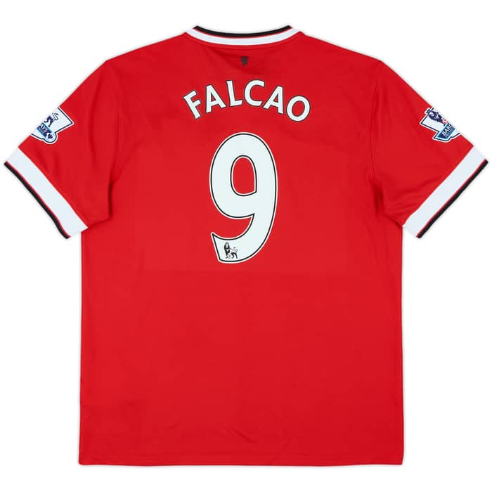 2014-15 Manchester United Home Shirt Falcao #9 - 9/10 - (L)