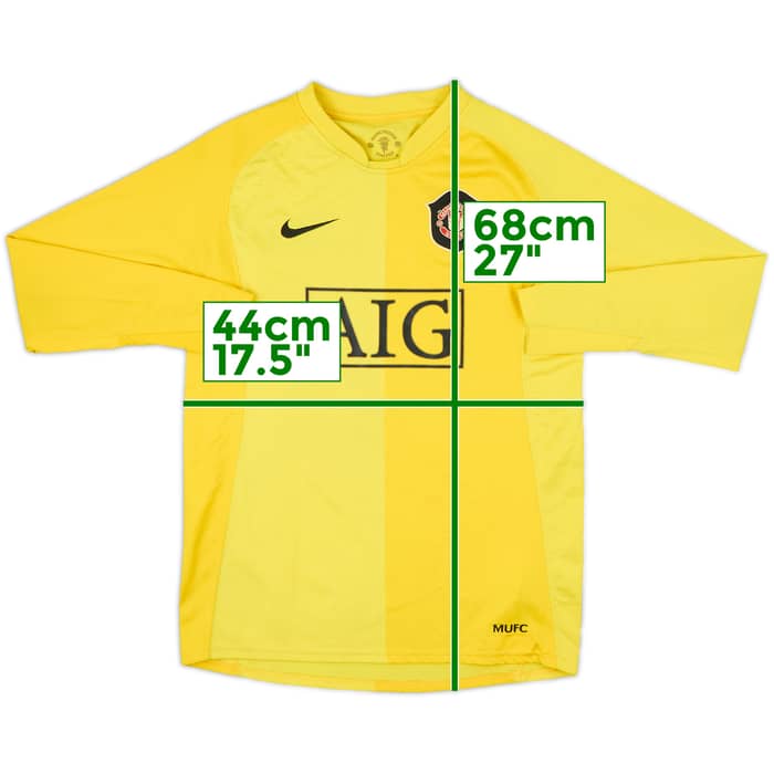 2006-07 Manchester United GK Shirt - 9/10 - (L.Boys)