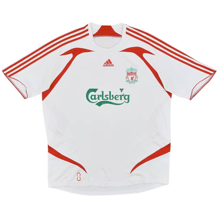 2007-08 Liverpool Away Shirt Gerrard #8 - 6/10 - (XL)