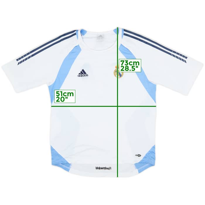 2005-06 Real Madrid adidas Training Shirt - 6/10 - (S)