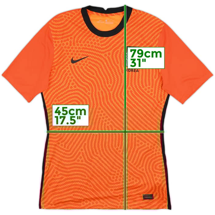 2020-21 South Korea Authentic S/S GK Shirt - 8/10 - (XL)
