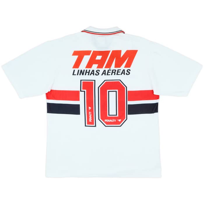 1994 Sao Paulo Home Shirt #10 - 8/10 - (L)