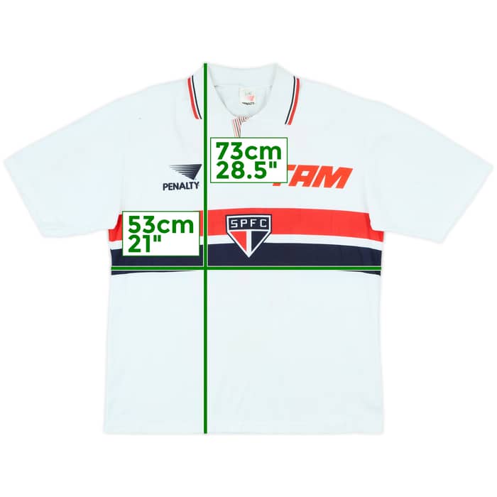 1994 Sao Paulo Home Shirt #10 - 8/10 - (L)