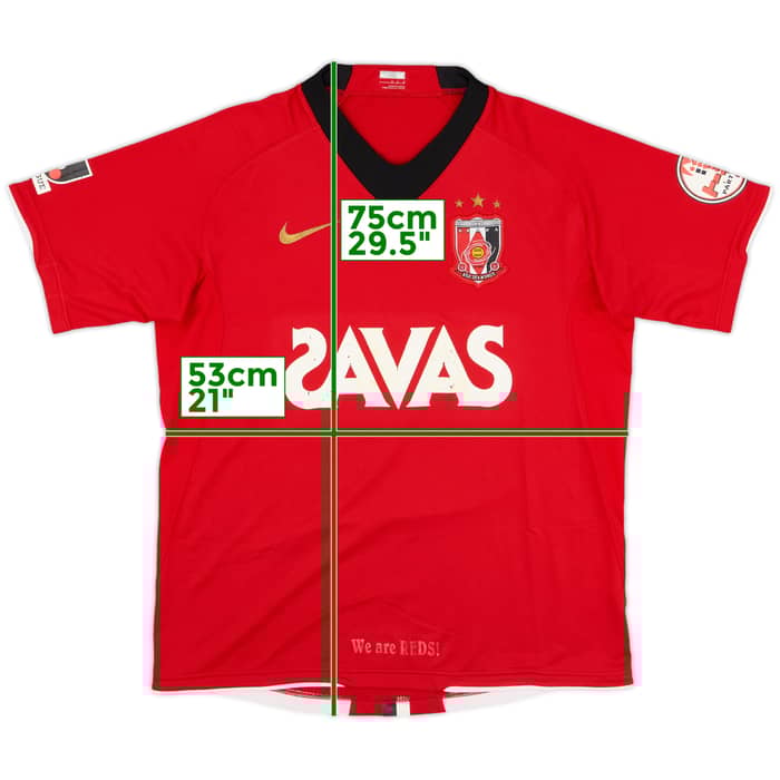 2008 Urawa Red Diamonds Home Shirt - 5/10 - (M)