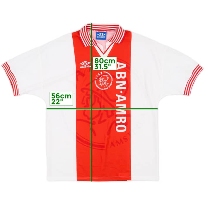 1995-96 Ajax Home Shirt - 7/10 - (L)