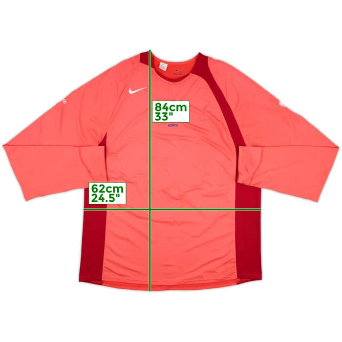 2004-05 South Korea Nike Training L/S Shirt - 6/10 - (L)