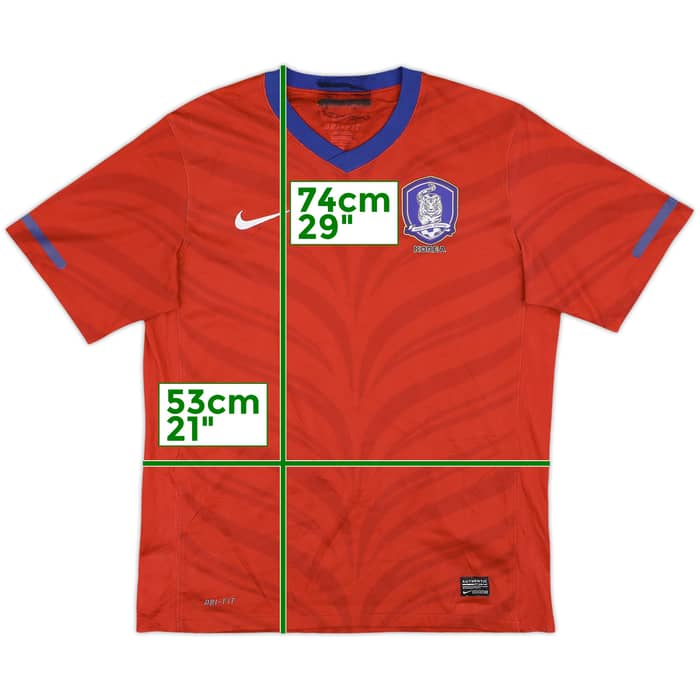 2010-12 South Korea Home Shirt - 7/10 - (L)