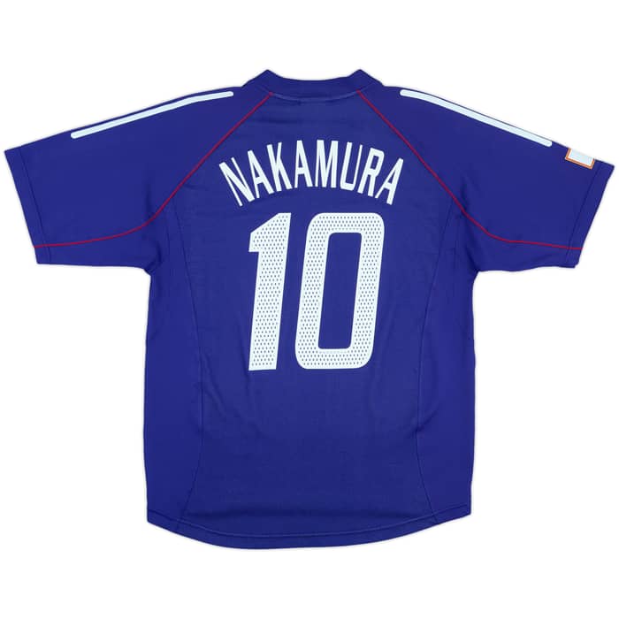 2002-04 Japan Home Shirt Nakamura #10 - 9/10 - (L)