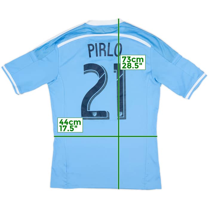 2015-16 New York City Home Shirt Pirlo #21 - 6/10 - (S)