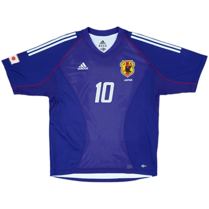 2002-04 Japan Player Issue Home Shirt Nakamura #10 - 6/10 - (L)