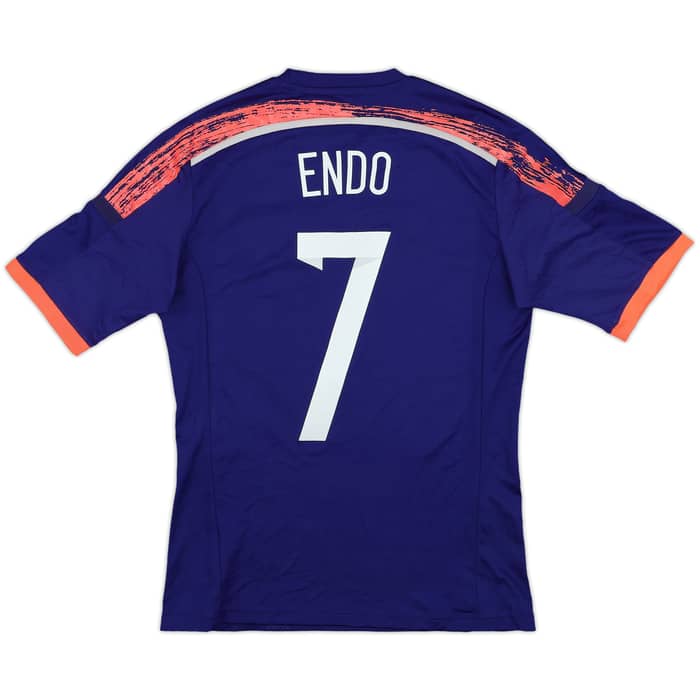 2010-12 Japan Home Shirt Endo #7 - 9/10 - (XS)