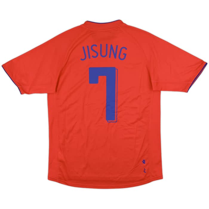 2006-08 South Korea Home Shirt Ji Sung #7 - 4/10 - (M)