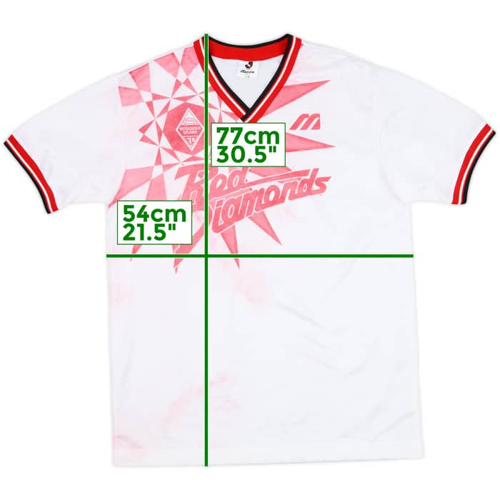 1993-95 Urawa Red Diamonds Mizuno Training Shirt - 4/10 - (L)