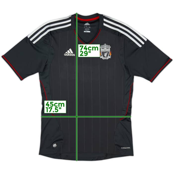 2011-12 Liverpool Away Shirt - 4/10 - (S)
