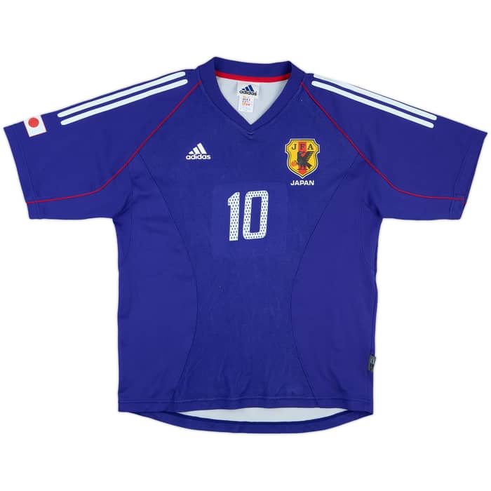 2002-04 Japan Home Shirt Nakamura #10 - 8/10 - (M)