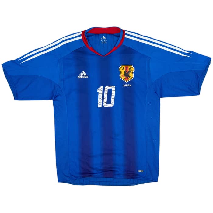 2004-06 Japan Player Issue Home Shirt Nakamura #10 - 6/10 - (M)