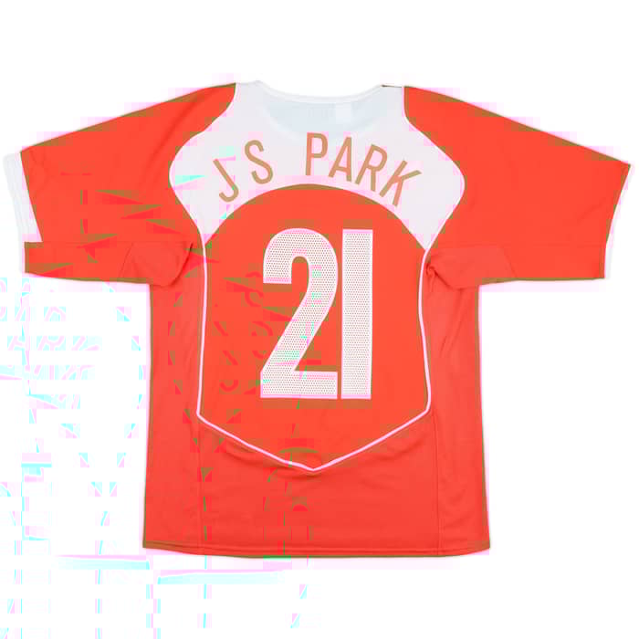 2004-06 South Korea Home Shirt J S Park #21 - 8/10 - (S)