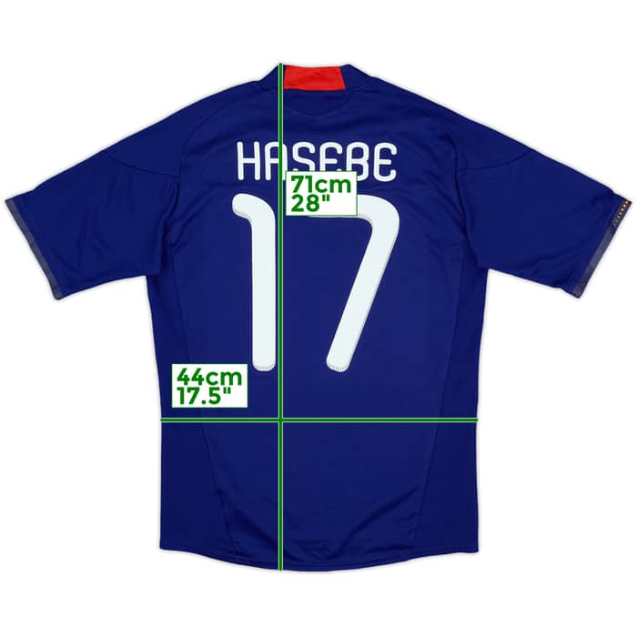 2010-12 Japan Home Shirt Hasebe #17 - 8/10 - (XS)