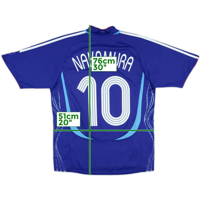 2006-08 Japan Home Shirt Nakamura #10 - 5/10 - (S)