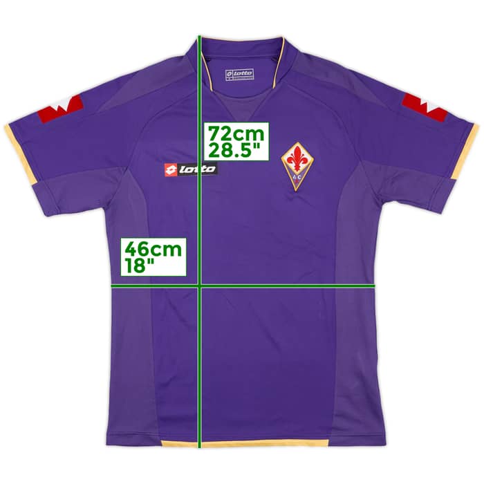 2007-08 Fiorentina Home Shirt - 8/10 - (S)