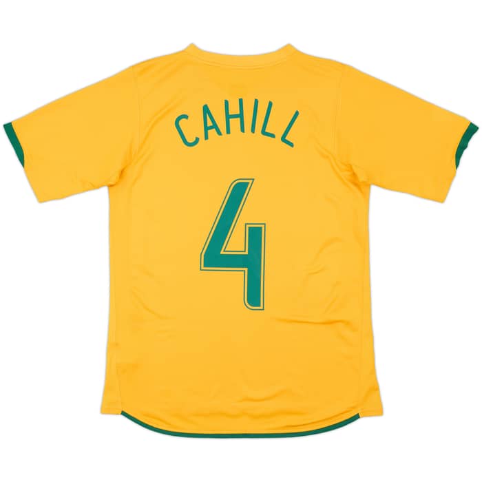 2006-08 Australia Home Shirt Cahill #4 - 5/10 - (S)