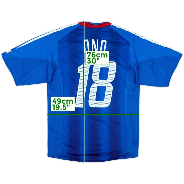 2004-06 Japan Player Issue Home Shirt Ono #18 - 6/10 - (M)