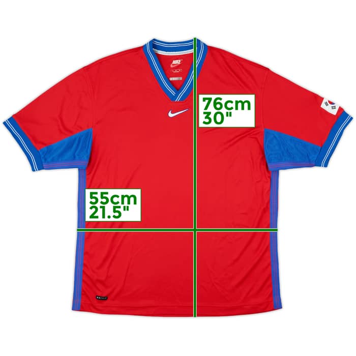 1998-99 South Korea Nike Training Shirt - 9/10 - (XL)