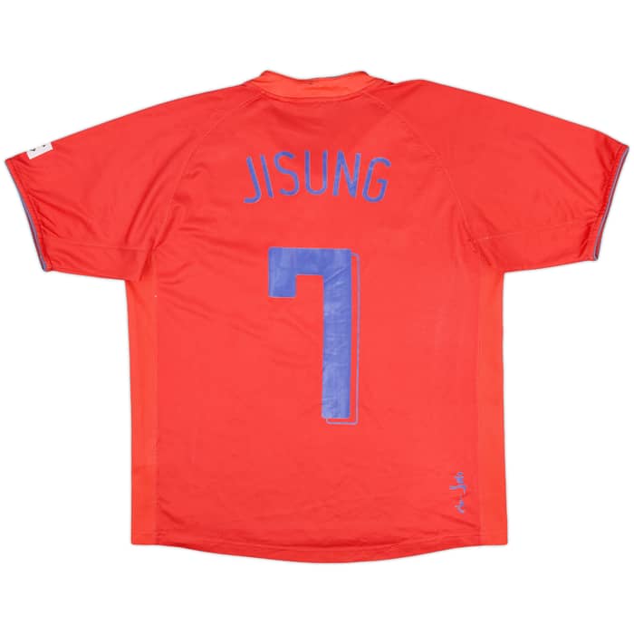 2006-08 South Korea Home Shirt Jisung #7 - 5/10 - (M)