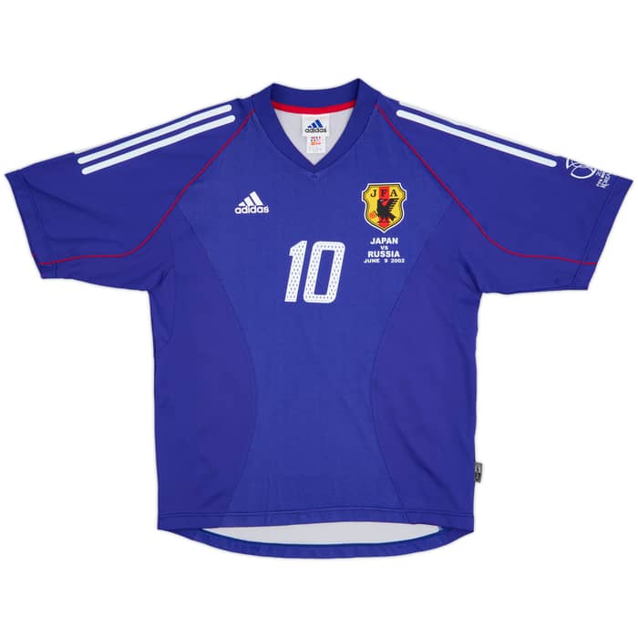 2002-04 Japan Home Shirt Nakamura #10 - 8/10 - (L)