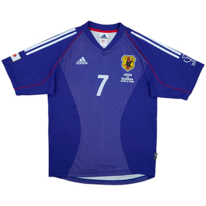 2002-04 Japan Home Shirt Nakata #7 - 8/10 - (L)