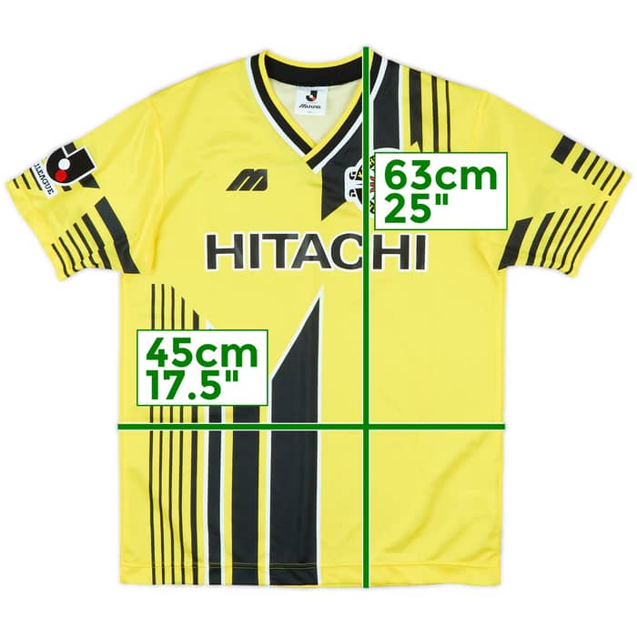 1995-96 Kashiwa Reysol Home Shirt - 9/10 - (XL.Boys)