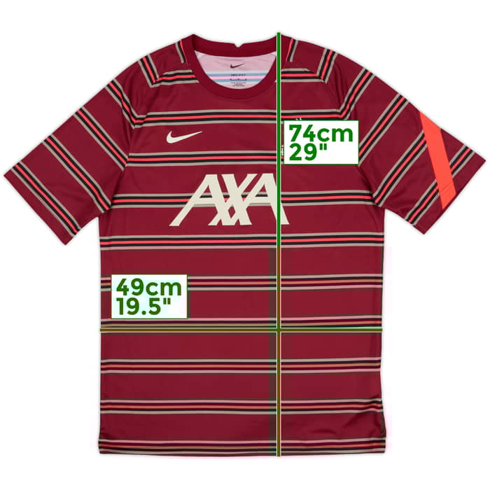 2021-22 Liverpool Nike Training Shirt - 8/10 - (M)
