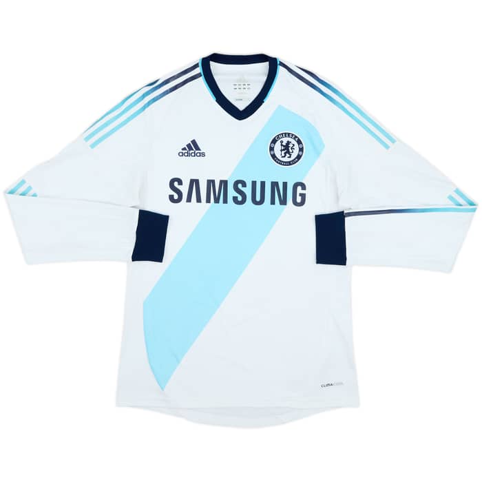 2012-13 Chelsea Away L/S Shirt Hazard #17 - 8/10 - (S)