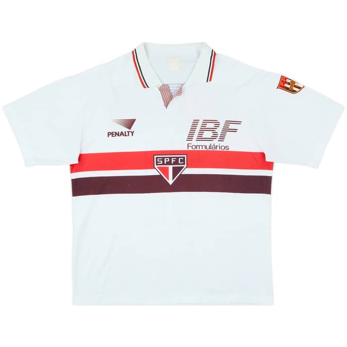 1992 Sao Paulo Signed Home Shirt #11 - 7/10 - (L)