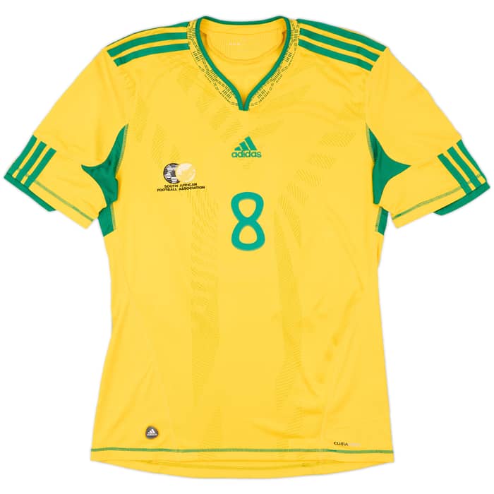 2009-11 South Africa Home Shirt Tshabalala #8 - 8/10 - (M)