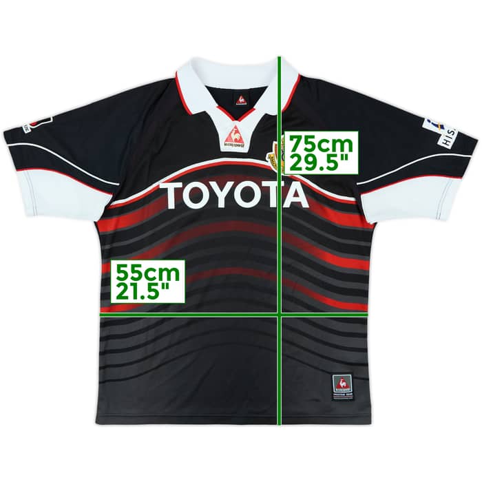 2001-02 Nagoya Grampus Eight Away Shirt - 8/10 - (L/XL)