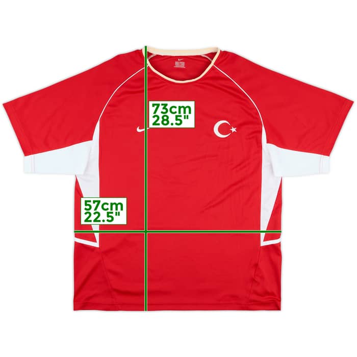 2003-04 Turkey Home Shirt - 8/10 - (L)