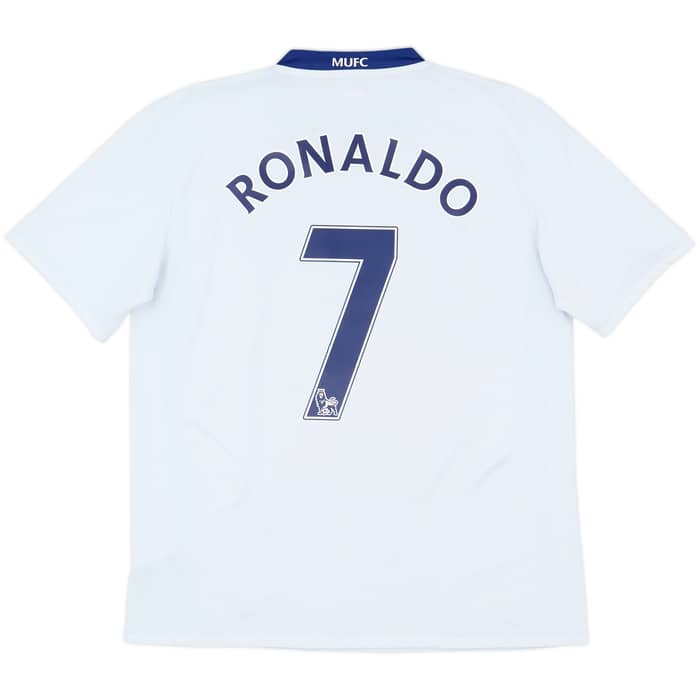 2008-10 Manchester United Away Shirt Ronaldo #7 - 8/10 - (M)