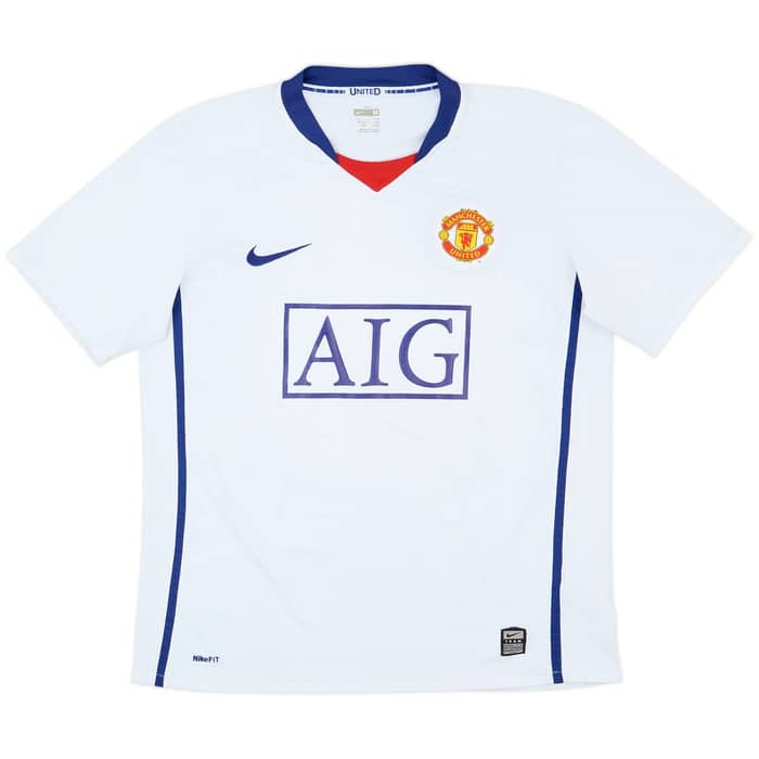 2008-10 Manchester United Away Shirt Ronaldo #7 - 8/10 - (M)