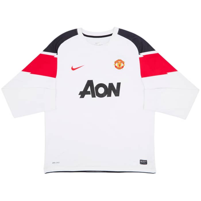 2010-12 Manchester United Away L/S Shirt Berbatov #9 - 6/10 - (XL)