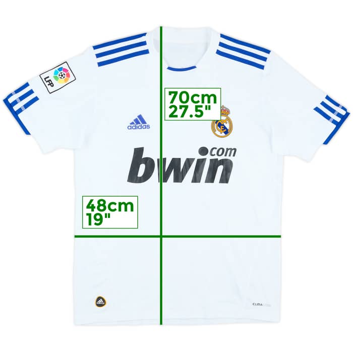 2010-11 Real Madrid Home Shirt - 9/10 - (L.Boys)