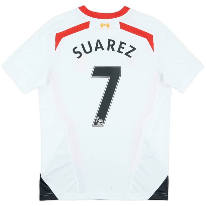 2013-14 Liverpool Away Shirt Suarez #7 - 6/10 - (S)