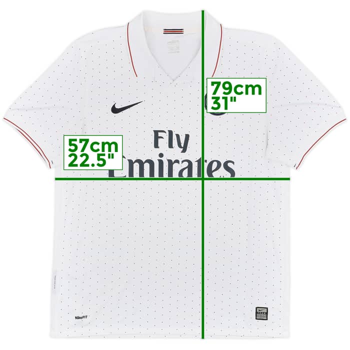 2009-10 Paris Saint-Germain Away Shirt - 8/10 - (L)