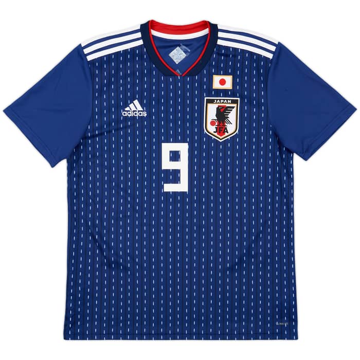 2018-19 Japan Home Shirt Okazaki #9 - 9/10 - (L)