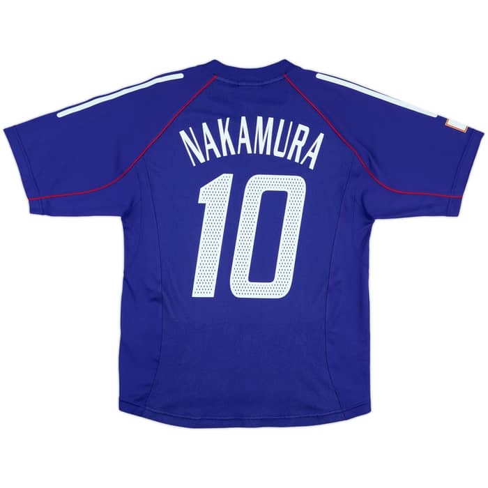 2002-04 Japan Home Shirt Nakamura #10 - 9/10 - (S)