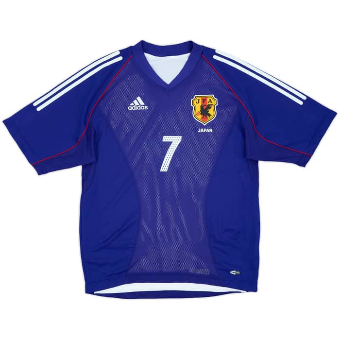 2002-04 Japan Player Issue Home Shirt Nakata #7 - 9/10 - (S)