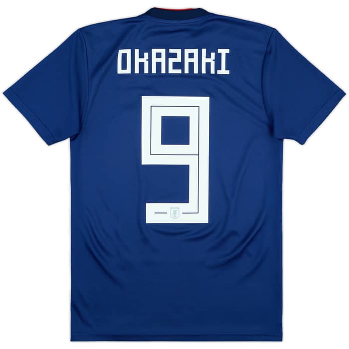 2018-19 Japan Home Shirt Okazaki #9 - 8/10 - (XS)