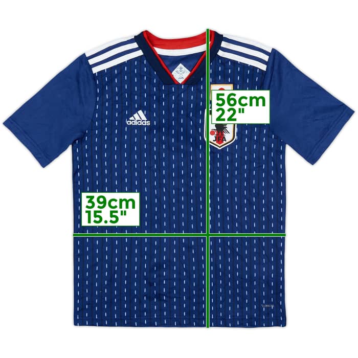 2018-19 Japan Home Shirt - 7/10 - (L.Boys)