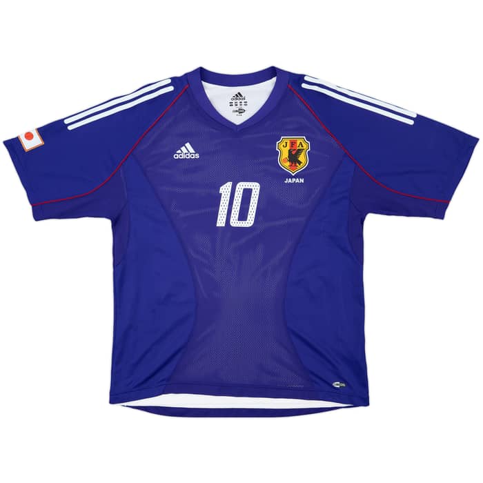 2002-04 Japan Player Issue Home Shirt Nakamura #10 - 8/10 - (XL)